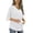 Z2-White, variant on vigerkar Womens Summer Shirts V Neck 3/4 Sleeve Casual Tops Cute Basics Tee Shirt Green, M