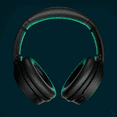 thumbnail image 2 of Auriculares Bluetooth con cancelación de ruido Peakfun con micrófono negros, 2 of 7