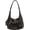 Black, variant on Hobo Bag Washed Leather Tote Bag Retro Crescent Shoulder Bag Y2K Aesthetic Grunge Bag Purse for Women