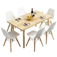 thumbnail image 4 of Tocador De restaurante, mesa De Comedor, consola para 6 personas, Mesa auxiliar De ordenador, soporte De recepción superior De madera, Mesa De Comedor, muebles para el hogar, 4 of 4