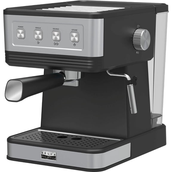 20 Bars of Pressure Espresso Machine - Stainless Steel