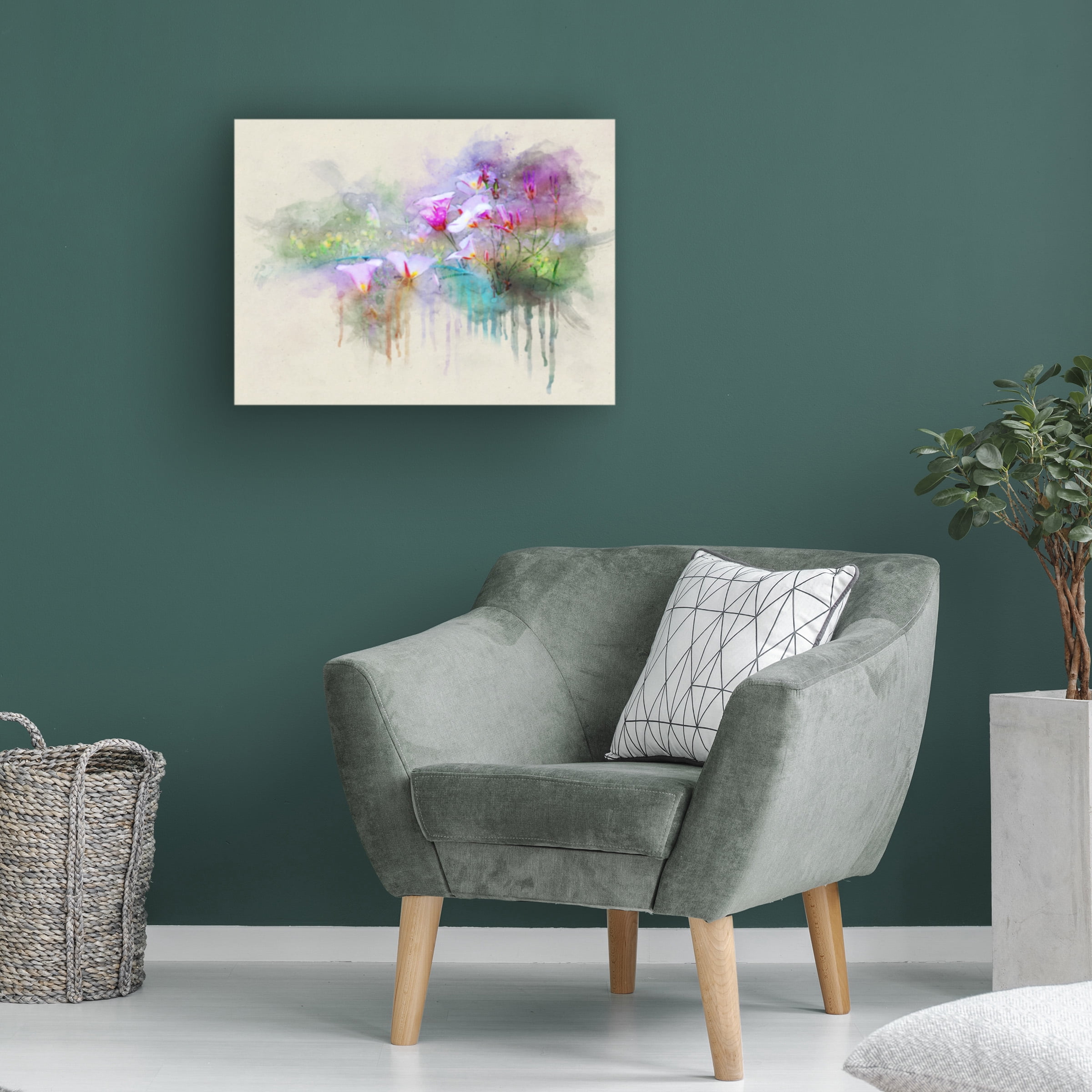 Chris Vest 'Sego Lilies' Canvas Art