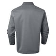 thumbnail image 5 of Men's Polo Shirts Fall Winter Long Sleeve Tops Solid Color Button Down Collared Casual Soft Mens T-Shirts, 5 of 7