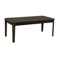 thumbnail image 2 of 3 Piece Rectangular Coffee and Square End Table Set, Sleek Espresso Brown, 2 of 6