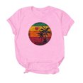 thumbnail image 4 of Camiseta suelta con estampado elegante para mujer Blusa de manga corta con cuello redondo Tops casuales OAVQHLG3B Store lin121212, 4 of 4