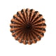 thumbnail image 1 of Bearachild Flor de papel Ahueca hacia fuera Paraguas ligero Papeles brillantes Fan Calcomanías de pared Hermosa guirnalda 3D para el hogar Kits de decoración para fiestas naranja negro, 1 of 6