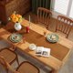 thumbnail image 2 of Nvzi Mantel largo de terciopelo marrón sólido, mantel de lino, mantel para mesa de té, estilo nórdico, sencillo para cocina, mesa de café, decoración de comedor, 13 x 62 pulgadas, 2 of 4