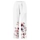 thumbnail image 3 of WILLBEST Pantalones Casuales elegantes para Mujer: Pantalones Holgados con Cintura Elástica, Estampado Floral y Bolsillos Prácticos para Uso Diario. Extra Grande, 3 of 3
