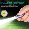 thumbnail image 3 of Mini Flashlight Keychain Flashlight High Brightness IP66 Waterproof Rechargeable One-Key Start Wide Application USB Charging LED Torchlight Emergency Lamp Camping Supplies, 3 of 6