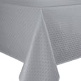 thumbnail image 2 of Lenox Olivia Tablecloth, Grey - 60"W x 140"L, 2 of 3