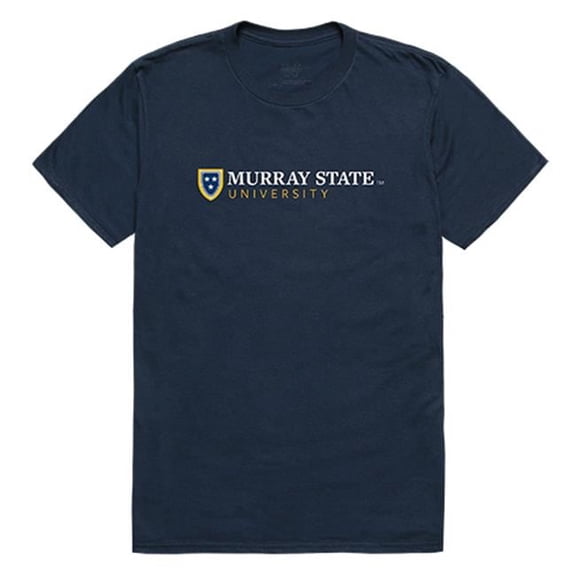 W Republic Apparel 516-135-BGT-01 Murray State University Mens Institutional Tee, Navy - Small