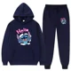 thumbnail image 1 of Disney-Sudadera con capucha de Hello Stitch para hombre y mujer, conjunto de ropa deportiva de ocio, de película de Lilo, para otoño e invierno, 2024, 1 of 5