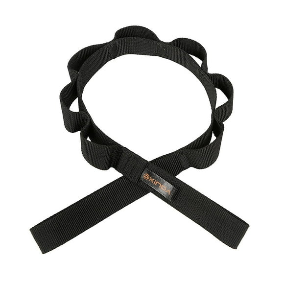 Daisy Chain Rope Looped Multi Loop Lanyard Backpacking Climbing Nylon Rigging Hammock Yoga Outdoor Hiking Climbing Equipments Black