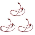 thumbnail image 1 of 6 Pcs Red Black Banana Plugs to Alligator Clips Probe Test Cable 1M, 1 of 8