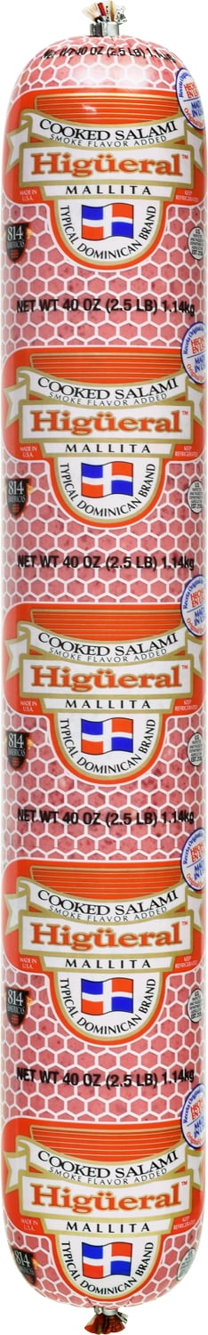 HIGUERAL Mallita Cooked Salami, 40 oz