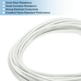 thumbnail image 4 of 10 Meter/32.8ft 14AWG High Temp Wire, Flexible Mica Cable, Insulated High Temperature Braided Wire White, 4 of 5
