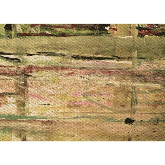 Ahgly Company Indoor Rectangle Patterned Light Brown Area Rugs, 4' x 6'