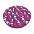 thumbnail image 2 of Round Bar Stool Seat Covers, Vintage Vinyl Record Elastic Round Chair Cover Stool Seat Slipcover Bar Stool Cushions Round Pad for 12-14 inch, 2 of 7