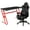 Gray, variant on Flash Furniture Gaming Desk and Reclining Gaming Chair Bundle with Footrest, 51.5 inch W x 23.75 inch D x 30 inch Worksurface, Red Desk & Blue Chair