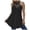 Black, variant on Built In Bra Tank Tops for Women Beaded Spaghetti Strap Flower Flowy Summer Shirts Gingham Plaid Striped Basic Tight Workout Tees