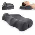 thumbnail image 5 of Almohada Ortopédica Ergonómica con Tracción Inversa para la Columna Cervical, Almohadas de Espuma Viscoelástica para Dormir, Almohada para la Cabeza para Quienes Duermen de Lado, A, 5 of 5