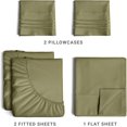 thumbnail image 2 of Split King Sheets For Adjustable Beds - Split King Adjustable Bed For Adjustable Mattress - Split King Sheet Sets For Adjustable Beds Deep Pocket - De, 2 of 5