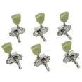 thumbnail image 1 of 3R+3L Deluxe Guitar Tuning Pegs Keys Machine Heads Tuners for Gibson Style Set, 1 of 11