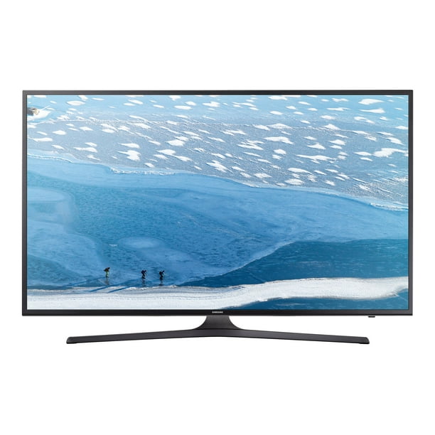 Samsung UN40KU6290F - 40" Diagonal Class 6 Series LED-backlit LCD TV - Smart TV - 4K UHD 3840 x 2160 - direct-lit LED - dark titan - refurbished - Walmart.com