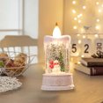 thumbnail image 3 of JLFNYA Christmas Decorations Clearance！Christmas Water-filled Luminous Candle Light Night Light Wind Lamp Ornaments Santa Claus Small Gift Christmas Tree Decoration, 3 of 5
