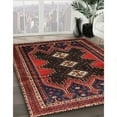 thumbnail image 2 of Ahgly Company Indoor Rectangle Traditional Brown Persian Area Rugs, 7' x 10', 2 of 6