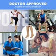 thumbnail image 3 of 2 Pairs Zipper Copper Compression Socks for Women & Men Circulation 15-20 mmhg - Better Blood Flow, Swelling, Best Support for Medical, Running, Nursing, 3 of 6