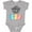 AC-Heather Grey, variant on Easter Just Hangin' with My Peeps Boys or Girls Baby Bodysuit