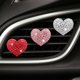 thumbnail image 2 of 3 piezas de ambientadores para coche, clips para rejillas de ventilación, difusor de coche, decoración interior de coche con diamantes, bonitos accesorios para coche, 2 of 5