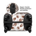 thumbnail image 4 of Haiem Rugby Style Luggage Cover Printed Suitcase Covers for Luggage Elastic Washable Suitcase Protector Fits 18-32 Inch Luggage(without luggage)-X-Large, 4 of 9