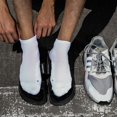 thumbnail image 4 of Calcetines antideslizantes para jugadores profesionales deportivos, calcetines largos de élite, calcetines altos de tubo medio gruesos para hombres y mujeres, 4 of 4