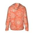 thumbnail image 2 of Picia Beautiful Corals Women's Men's UPF 50+ Sun Protection Hoodie Shirt Long Sleeve SPF Fishing Outdoor UV Hiking Lightweight Shirts-XX-Large, 2 of 9