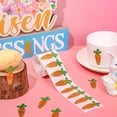 thumbnail image 3 of Slccxzc 1 Roll Sparkly Carrot Stickers, Cute Vegetable Label Stickers for Crafts, 3 of 7