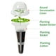 thumbnail image 5 of Juego de 10 cestas de cultivo hidropónico, incluye: cesta de cultivo, tapón de germinación, pegatinas, pinzas, cesta de cultivo hidropónico de plástico., 5 of 6