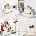 thumbnail image 5 of lsvgoe 360 Degree Rotating Desk Organizer, Dual-Purpose Pencil Pen Holder for Desk, Rotating Desk Pen Organizer with 5 Slots, Art Supplies, Pencil Cup for Office, Home, 5 of 14