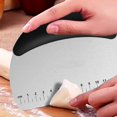 thumbnail image 3 of Stainless Steel Spatula, Dough Knife With Scale, 3 of 4