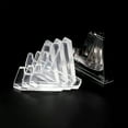 thumbnail image 6 of 10pcs Clear Acrylic Stands Badge Display Rack Easel Holder Clear Easel Stands, 6 of 6