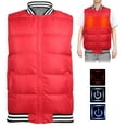 thumbnail image 2 of Vobor Three‑speed Heated Vest USB Electric Waterproof Heated Vest Heated Jacket Winter Vest for Outdoor Motorcycle Camping Fishing Skiing, 2 of 8