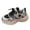 Black, variant on XIMIN Kids Girls Y2K Chunky Sneakers Cute Mesh Trainers Running Shoes with Lace-Up Adjustable Strap Non-Slip Mesh Athletic Sneakers School Walking Sports Sneakers