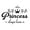 Black, variant on thovorrnl Princess Wall Decals Stickers, Black Wall Sticker for Girl's Room, 18''x13'' Removable Peel and Stick Room Decor for Bedroom Playroom