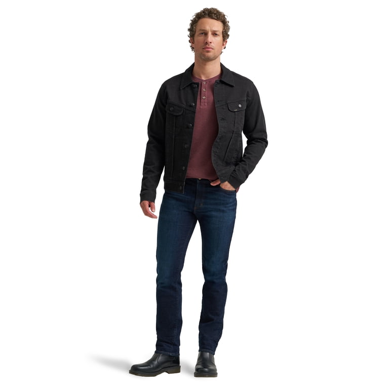 Lee Men's Slim Straight Denim Jeans with Stretch photo 2