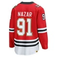 thumbnail image 3 of Men's Fanatics Frank Nazar Red Chicago Blackhawks Centennial Breakaway Player Jersey, 3 of 3