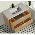 thumbnail image 3 of Hermosa 36" Floating Bathroom Vanity Oak, 3 of 11