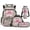 Camo Pink Bow, variant on Pzuqiu Cute Axolotl 4 Piece School Backpack Set 17 Inch for Girls Middle School Students with Lunch Bag Pencil Case Large Capacity Schoolbag with Breathable Shoulder Straps for Back to School