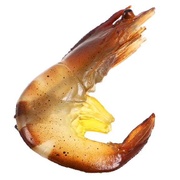 Cute Shrimp Hair Clip for Women Funny Hairpin with Realistic Design Made of PVC and Nickel Plated