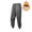 Dark Gray, variant on Dxzfnsa Mens Fleece Sweatpants Solid Color Elastic Waist Ankle Binding Sweatpants Men's Warm Drawstring Athletic Joggers Trousers with Multi Pockets